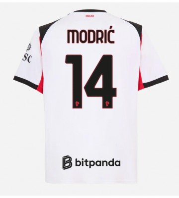 AC Milan Luka Modric #14 Replika Bortatröja 2025-26 Kortärmad